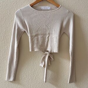 Nectar Clothing Wrap Top Size Small